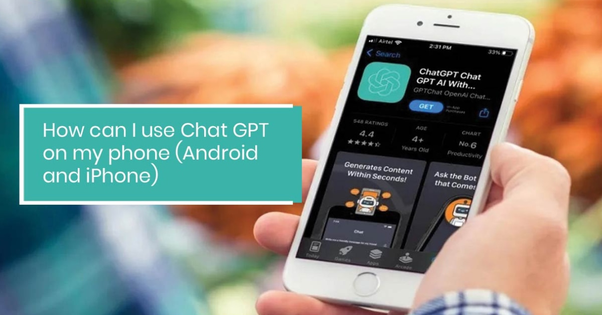 Tải app Chat GPT trên điện thoại Android và iPhone sử dụng cực dễ